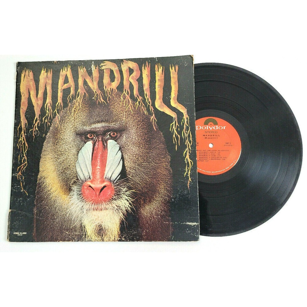 MANDRILL - SELF TITLED - JAZZ ROCK LP
